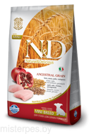 FARMINA N&D LOW GRAIN CHICKEN & POMEGRANATE PUPPY MINI