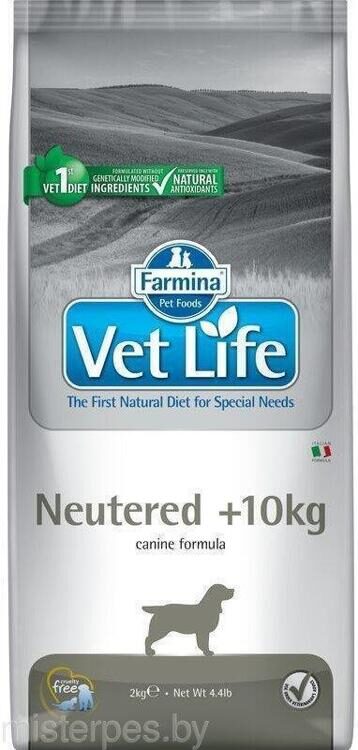 FARMINA VET LIVE DOG NEUTERED +10 кг 12 кг