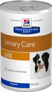 HULL'S Prescription Diet™ s/d™ Canine Диета для собак для растворения струвитных уролитов 12шт по 370г