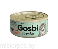 GOSBI FRESKO CAT STERILIZED CHICKEN BREAST WITH RICE