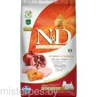 FARMINA N&D DOG PUMPKIN CHICKEN & POMEGRANATE ADULT MINI