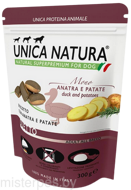 Unica Natura Mono Печенье с уткой и картофелем