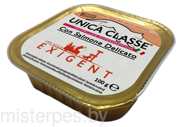 Unica Classe Exigent Паштет с лососем для кошек