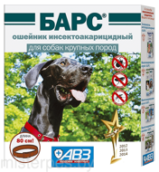 БАРС ошейник для крупных собак