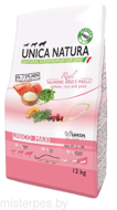 Unica Natura Unico Maxi ( Семга, рис, горох )