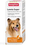 Beaphar Laveta жидкие витамины для шерсти собак  50мл
