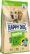 HAPPY DOG NATURCROQ LAMM & REIS (для чувствительных взрослых собак всех пород. Ягненок и рис)