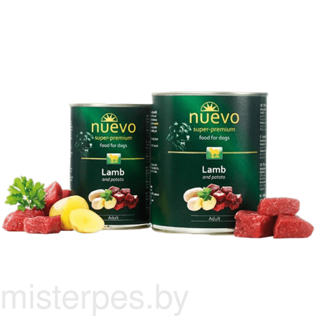 Nuevo Lamb and potato dog